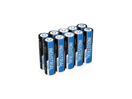 ANSMANN Pile au lithium 'Industrial' Mignon AA, lot de 10