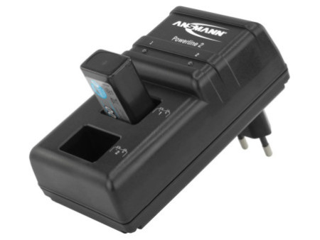 ANSMANN Chargeur intelligent Powerline 2, pour E-bloc 9 V
