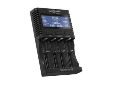 ANSMANN Chargeur universel Powerline 4 Ultra, noir