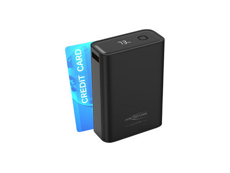 ANSMANN Powerbank PB222PD, 20 000 mAh, noir