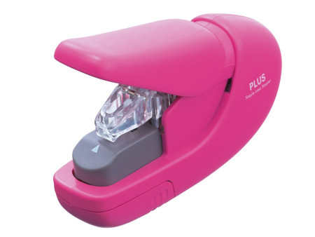 PLUS JAPAN Agrafeuse sans agrafe SL-106AB, rose