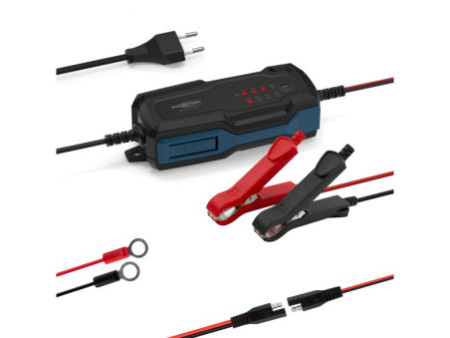 ANSMANN Chargeur de batterie BC, 6-12V/2A, noir/bleu