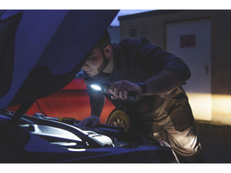 ANSMANN Lampe d'atelier à LED IL300R, bleu/noir