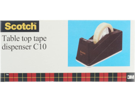 3M Scotch Dévidoir de bureau C10, non équipé, noir