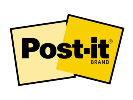 Post-it Marque-pages Index Symbole 'signature', jaune