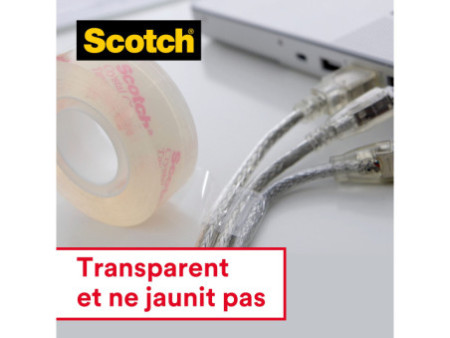 3M Scotch Dévidoir de bureau C38, ruban adhésif Clear incl.