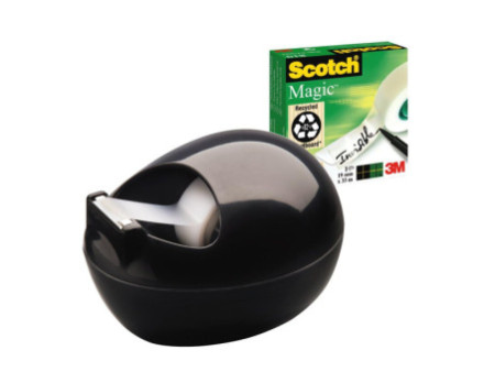 Scotch Dévidoir de bureau PBL-B810, noir, équipé