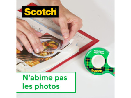 Scotch Dévidoir de bureau PBL-B810, noir, équipé