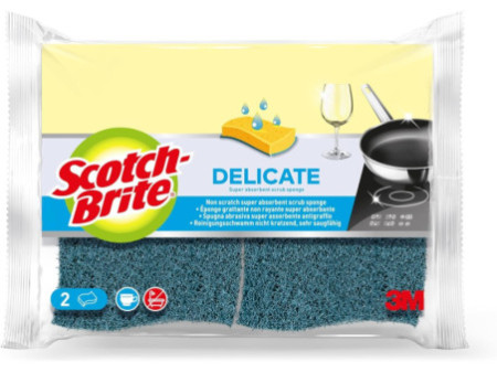 Scotch-Brite Eponge grattante non rayante Delicate