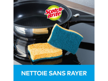 Scotch-Brite Eponge grattante non rayante Delicate