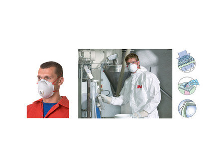 3M masque de protection respiration 8833 - classique,