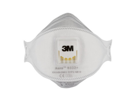 3M masque de protection respiratoire 9332 - confort,