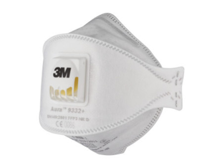 3M masque de protection respiratoire 9332 - confort,