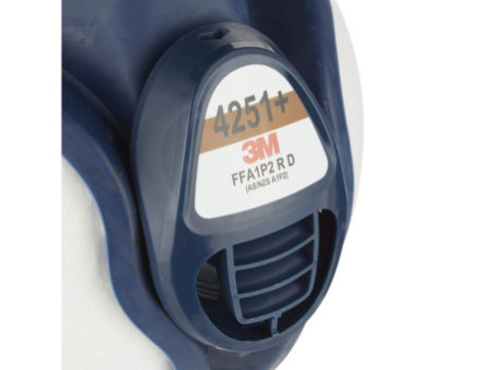 3m demi masque respiratoire 4251+, degré de protection: