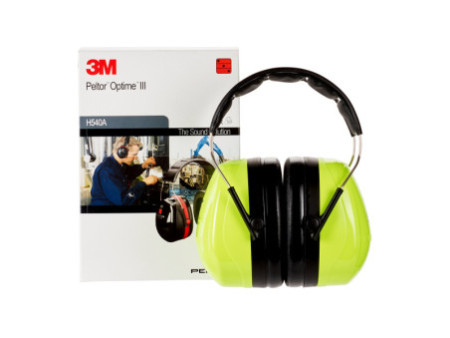 3M Peltor Optime III casque anti bruit H540AV, vert