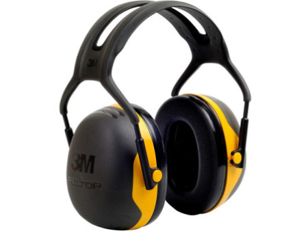 3M Peltor Casque antibruit confort X2A, noir/jaune