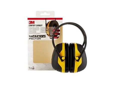 3M Peltor Casque antibruit confort X2A, noir/jaune