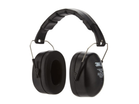 3M Casque anti-bruit 90563E, pliable, noir