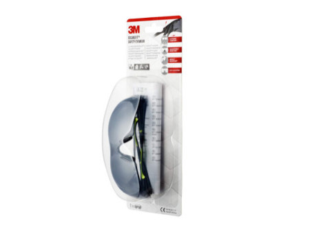 3M Lunettes de protection SecureFit SF400GC1, teinte : gris