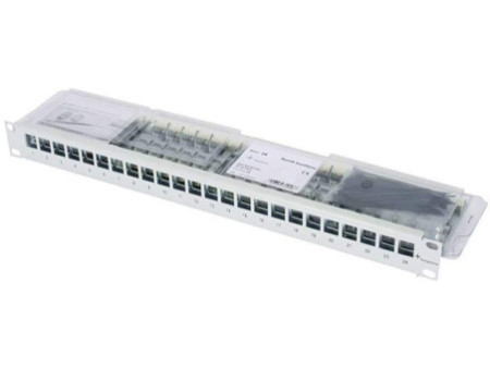 Telegärtner Support de module 19' avec 24 ports AMJ-S, T568A