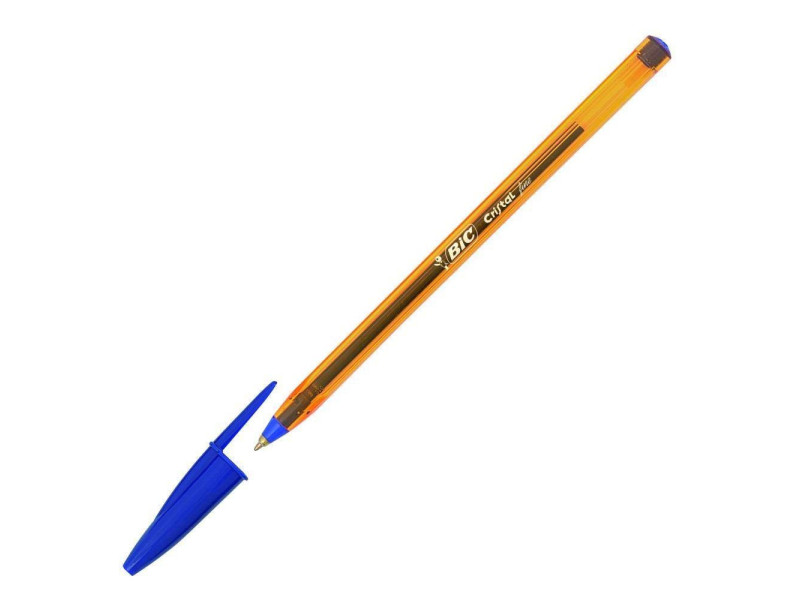 BIC Stylo à bille Cristal Fine, bleu