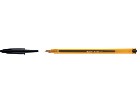 BIC Stylo à bille Cristal Fine, noir