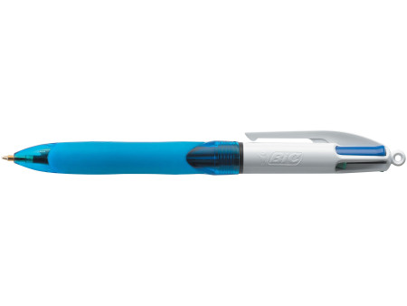 BIC Stylo à bille rétractable 4 Colours Grip, épaisseur du