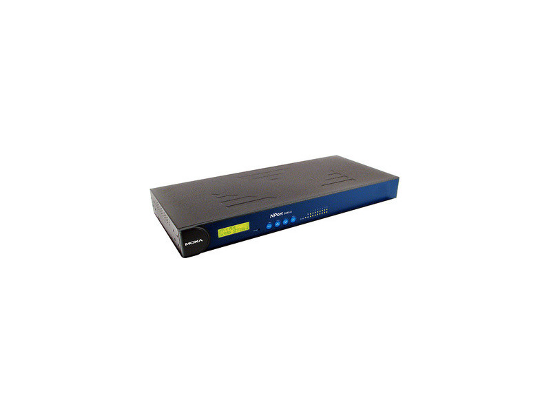 MOXA Industrial Ethernet Serial Device Server 19', 16 ports,