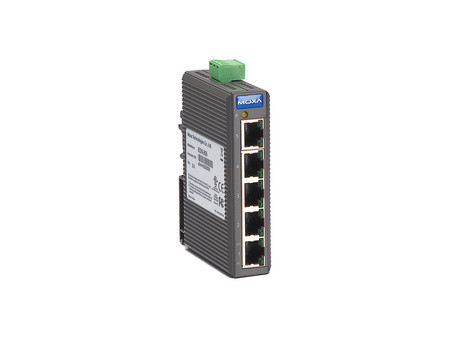 MOXA Unmanaged Industrial Ethernet Switch, 8 ports, EDS-208