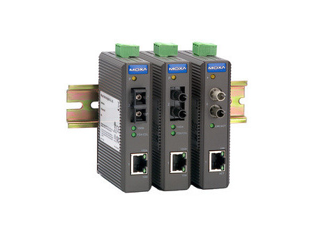MOXA Convertisseur média Industrial Ethernet, sans alarme