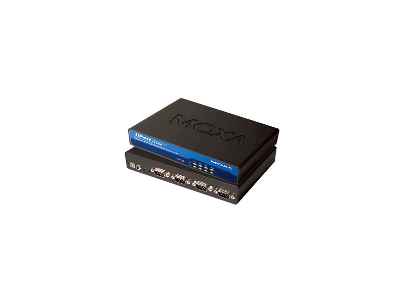 MOXA hub RS-232 avec port USB 2.0, 4ports,desktop, sans bloc