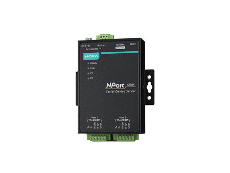 MOXA Serveur Serial Device, 2 ports, RS-232/422/485