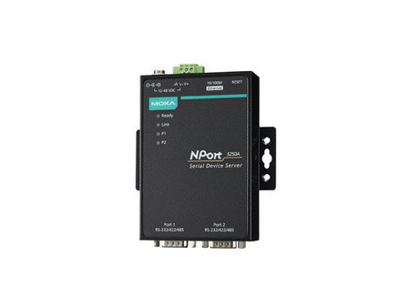 MOXA Serveur Serial Device, 2 ports, RS-232/422/485