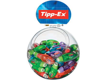Tipp-Ex roller correcteur Micro Tape Twist, présentoir en
