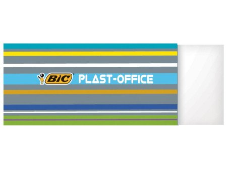 BIC Gomme en plastique Plast-Office, présentoir de table