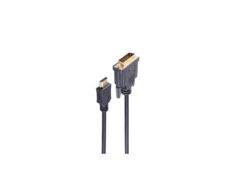 shiverpeaks BASIC-S Câble HDMI - DVI-D 24+1, longueur: 2,0 m