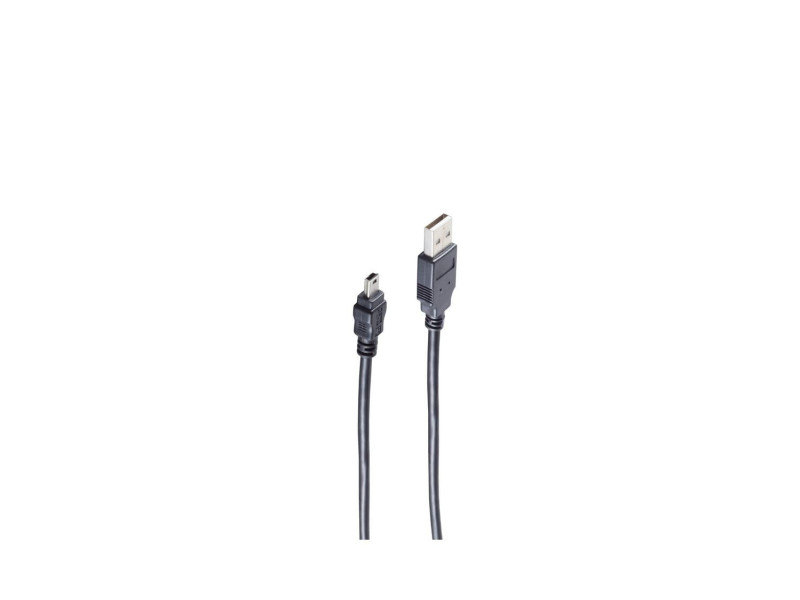 shiverpeaks BASIC-S Mini câble USB 2.0, USB-A - 5 Pol USB-B