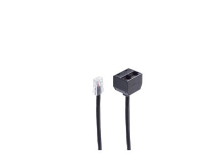 shiverpeaks BASIC-S Adaptateur ISDN en Y, noir, 0,1 m