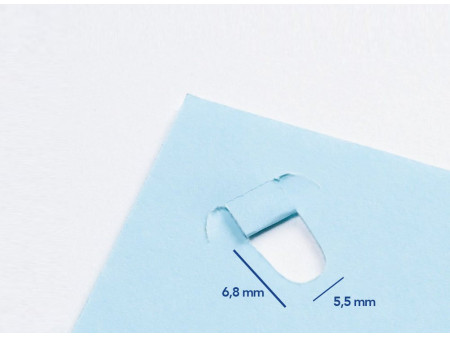 PLUS JAPAN Agrafeuse SL-112A sans agrafe, bleu
