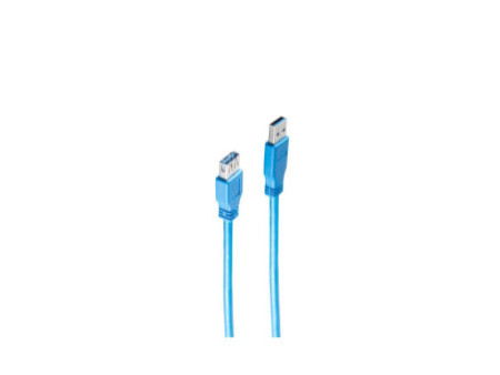 shiverpeaks BASIC-S Câble USB 3.0, USB-A mâle, USB-A femelle