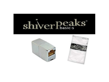 shiverpeaks BASIC-S Connecteur câble Patch, Cat. 6,en métal
