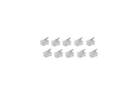 shiverpeaks BASIC-S Connecteur modulaire RJ10/14, non blindé