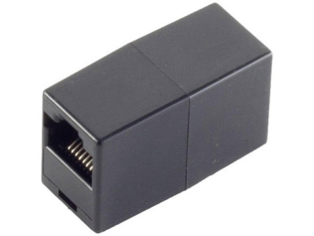 shiverpeaks BASIC-S Adaptateur modulaire-IN-line, RJ45, noir