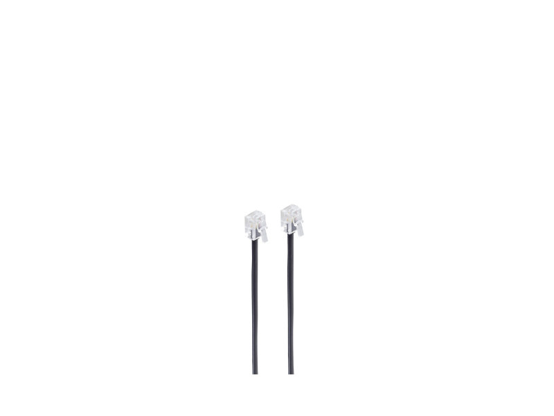 shiverpeaks BASIC-S Câble modulaire, RJ11-RJ11 mâle, 3,0 m