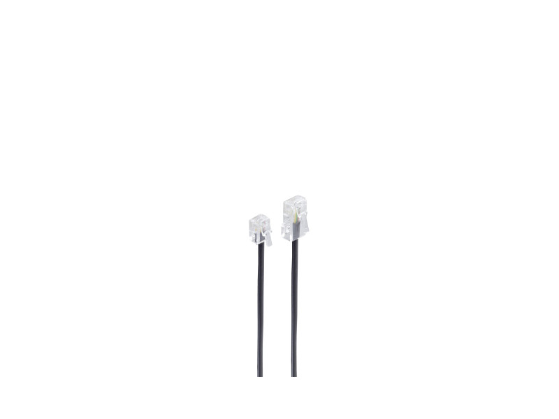 shiverpeaks BASIC-S Câble modulaire, RJ11-RJ45 mâle, 10,0 m