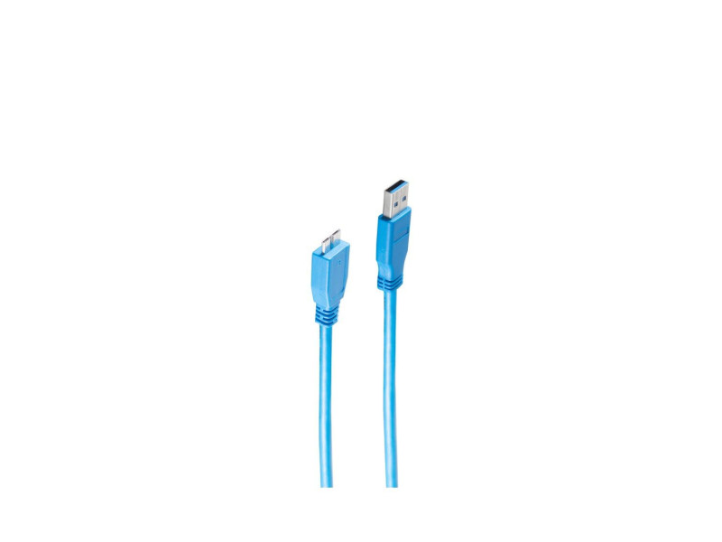shiverpeaks BASIC-S Câble micro USB 3.0, USB-A - micro USB-B