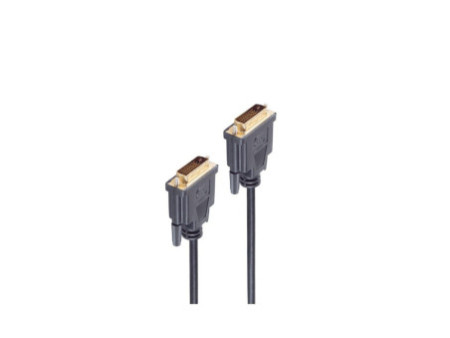 shiverpeaks BASIC-S Câble DVI, DVI-D 24+1 mâle - DVI- 24+1