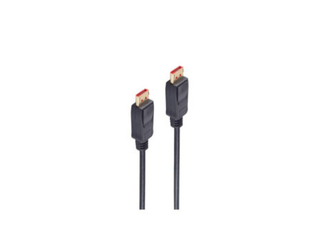 shiverpeaks BASIC-S Câble DisplayPort 1.4, 3,0 m, noir
