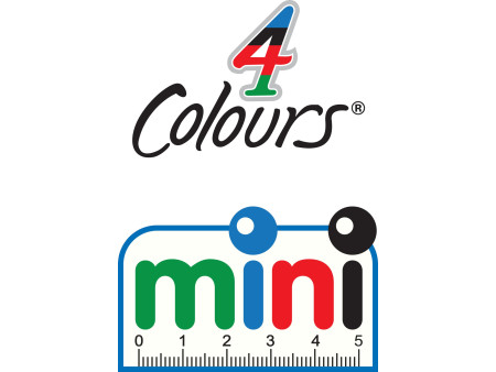 BIC Stylo à bille rétractable 4 Colours mini, largeur du