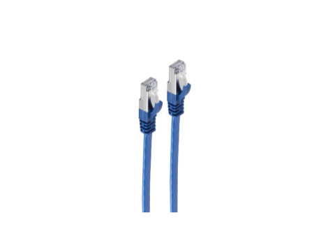 shiverpeaks Câble patch plat BASIC-S U/FTP, Cat. 6A, 5,00 m